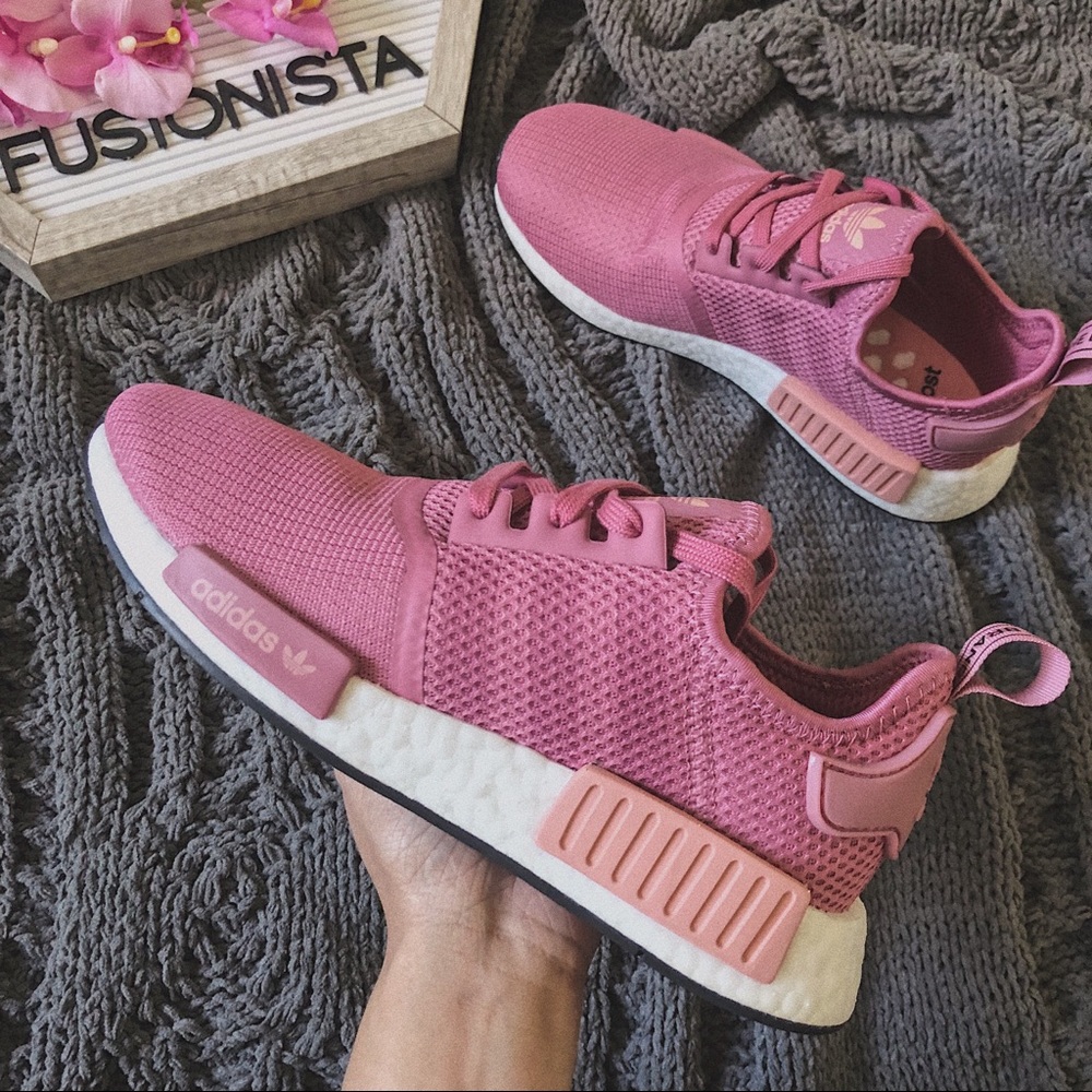 ‼️sold‼️🍭 Rare Adidas NMD R1 Dusty Rose - Picture 5 of 8